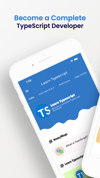 Emulate iPhone app Learn TypeScript Offline [Pro] using MyAndroid